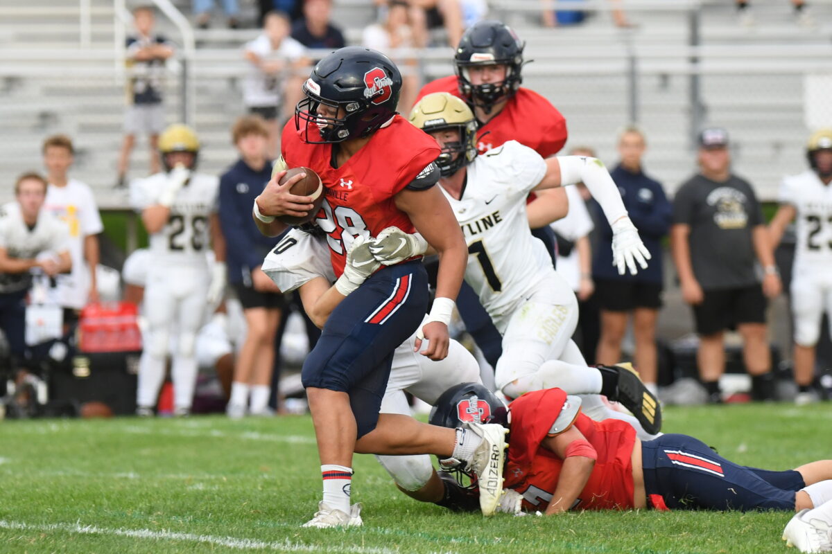 Springville football gives coach birthday present with big win News